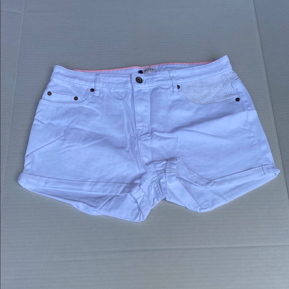 ROXY Lovely Lace - Denim Shorts - Picture 4 of 7